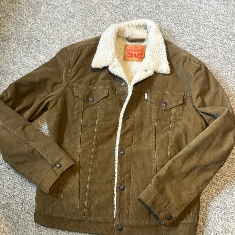 Levi Corduroy Sherpa Jacket